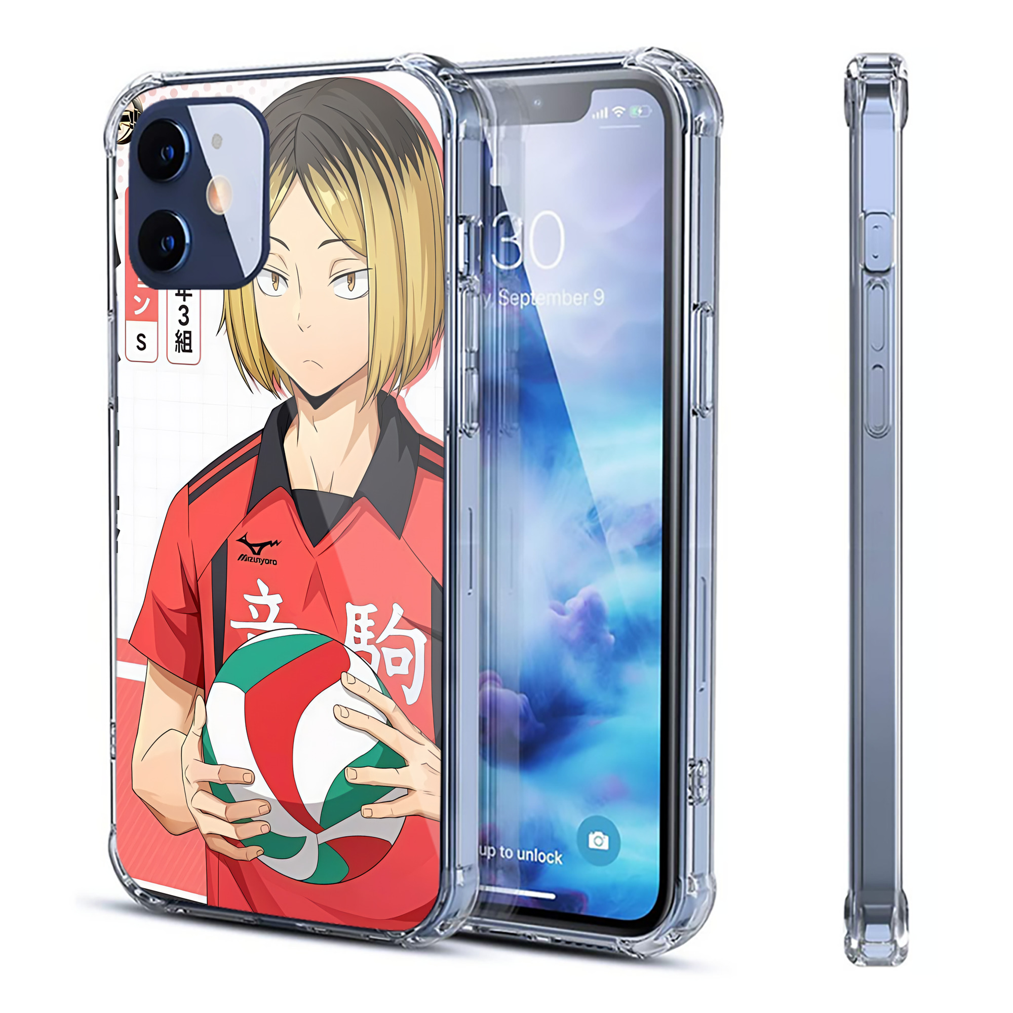 （画像用） ハイキュー!! Haikyu!! 【iPhone 12シリーズ対応】透明スマホケース（クリアソフトケース）